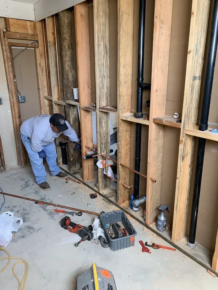 Commercial rough-in plumbing for Gas Line Repair in June Park